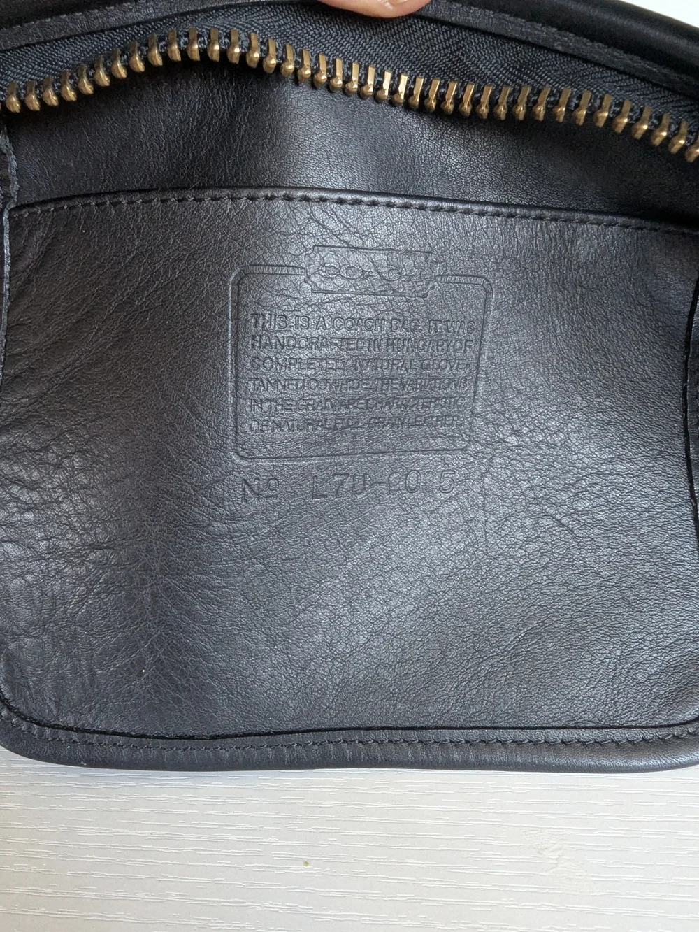 Coach vintage duffle